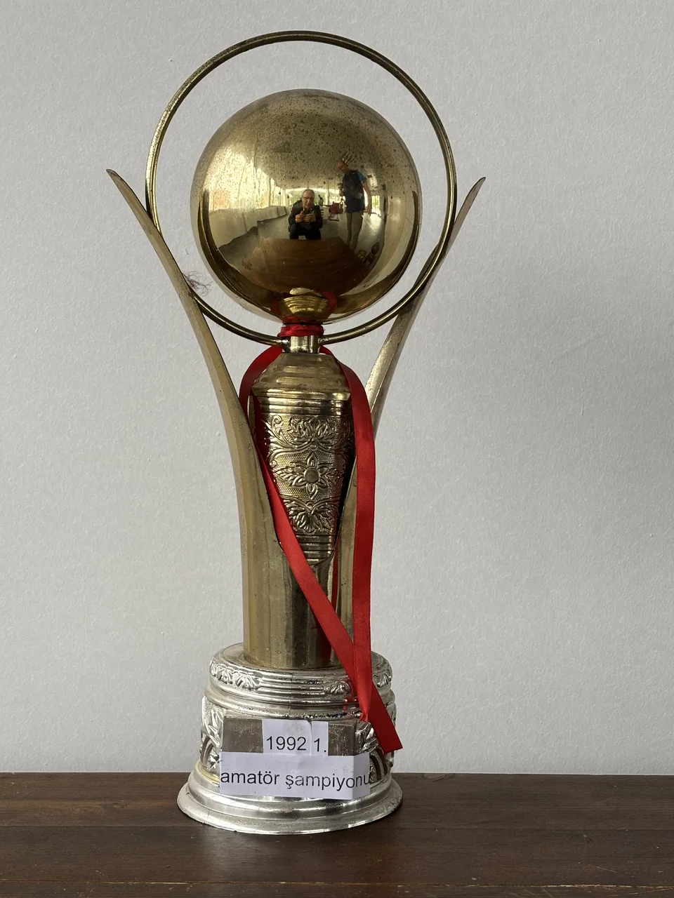 Kulüp arşivinden ödül kupası